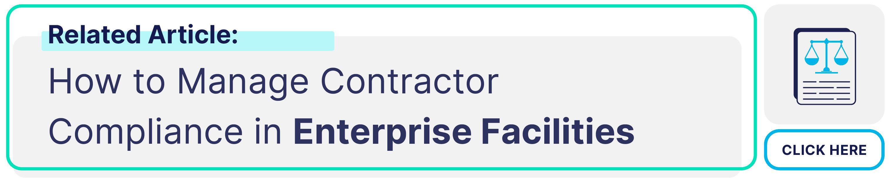 How to Manage Contractor Compliance in Enterprise Facilities