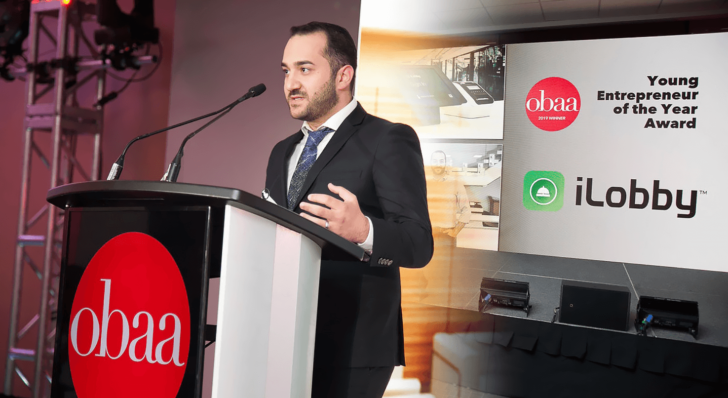 iLobby CEO recognized with OBAA Young Entrepreneur of the Year Award