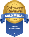 SoftwareReviews Award - iLobby - Gold Medal for Visitor Management