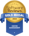 SoftwareReviews Gold Medal - iLobby Visitor Management