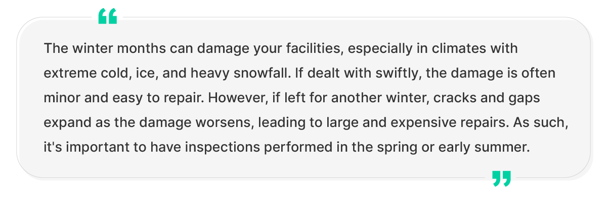 Spring Maintenance Facility Management quote